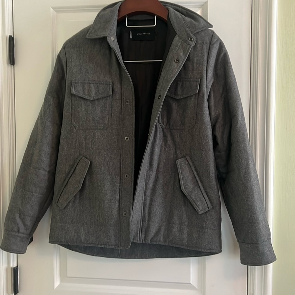 Wings & Horns made in Canada grey jacket